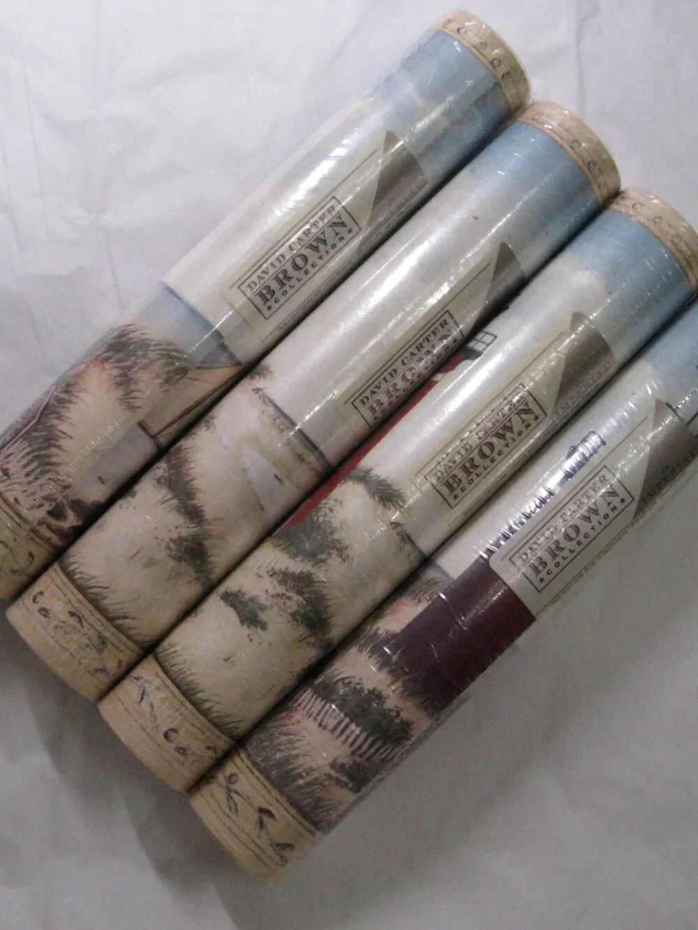 David Carter Brown Lighthouse Wallpaper Border 4 Rolls Nautical Seashore DC2082B